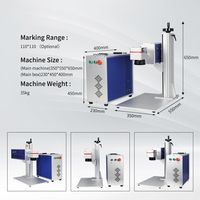 Marqueur laser CO2 professionnel | Excellent pour les matériaux organiques | Graver des photos, des logos, des motifs sur le bois et le cuir