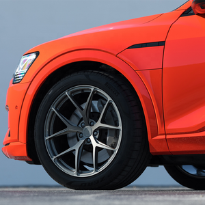 Cerchi in Lega Forgiati Monoblocco Concavi LEATOUR 5x112 per BMW e <span class=keywords><strong>AUDI</strong></span> E <span class=keywords><strong>TRON</strong></span>, 17 18 19 20 21 Pollici, Grigio - Product Image 2