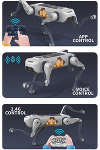 RC AI Roboterhund STEM Programmierbares Spielzeug für Kinder APP Fernbedienung Roboter Sprachsteuerung Singen Tanzen Intelligentes RC Hundespielzeug - Product Image 3