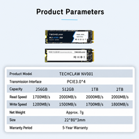 M.2 NVMe PCIe 3.0 Internal Solid State Drive 128GB-2TB 2000MB/s Grosir Instalasi Sistem Desktop Laptop Peningkatan OS