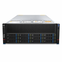 Server Rak 4U Prosesor Multi Core yang Ditingkatkan Memori Massal yang Dapat Diperluas Rakitan Kipas Redundant Slot Drive Hot Swap YUFENG G5500 V7-A