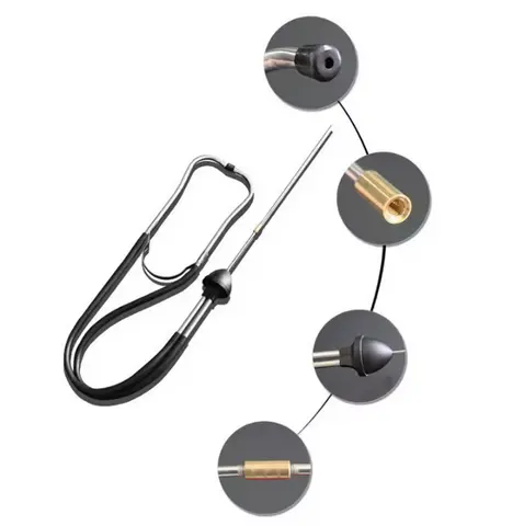 Professional Cylinder Stethoscope for Car Engine Diagnostics Mechanics' Tool Electrical Equipment