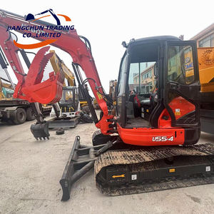 Mini-excavatrice Kubota U55 d'occasion, plus de puissance et d'accessibilité, en excellent état pour les travaux de terrassement exigeants de petite à moyenne taille. - Product Image 1