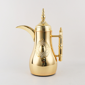 กระติกน้ำร้อนแบบดัลลาห์หรูหรา ขนาด 700 มล./1000 มล. สำหรับ<span class=keywords><strong>กาแฟ</strong></span>อาหรับ เหมาะสำหรับโรงแรมและร้านอาหาร - Product Image 1