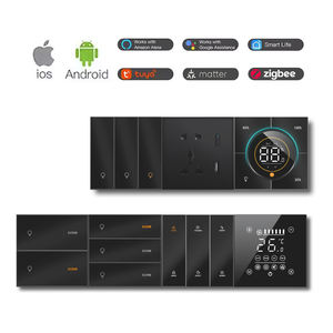 Interrupteur intelligent Zigbee compatible <span class=keywords><strong>Apple</strong></span> Home, Tuya Matter, <span class=keywords><strong>Apple</strong></span> HomeKit, commande vocale Siri pour une automatisation transparente de l'écosystème <span class=keywords><strong>Apple</strong></span> à la maison et au bureau - Product Image 6