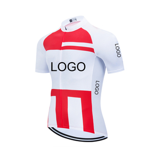 2025 été vélo à manches courtes cyclisme maillot hommes <span class=keywords><strong>vtt</strong></span> Ropa Ciclismo vêtements de sport avec nom d'équipe OEM vélo Maillot vêtements - Product Image 1
