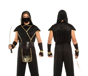 Nouvelle conception, costume de cosplay exquis pour <span class=keywords><strong>femme</strong></span> ninja dragon, noir, polyester, adulte, pour <span class=keywords><strong>Halloween</strong></span>, fête costumée, TV/film - Product Image 6