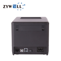 Impresora Térmica ZY907 para Supermercados, Tableta ZYWELL, USB, LAN, sin Tinta, Impresora de Recibos POS de 80 mm