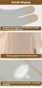 Aofit Nouveaux Produits Réglable Soins Grossesse 2 en 1 Ceinture de Soutien pour le Dos Logo Personnalisé Ceinture de Maternité Grossesse Bande de Ventre - Product Image 5