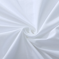 Ensemble de literie d'hôtel en percale 100% coton blanc 200TC, ensemble de draps-housses personnalisés