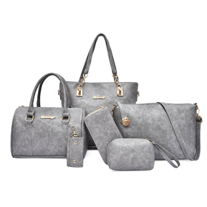 2019 En Gros Gris Foncé Nouvelle Arrivée Dame Sac À Main Femmes Élégantes Lisse Sac Fourre-Tout - Product Image 1