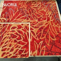 Fabricants de dalles de moquette en nylon de qualité supérieure, conception gratuite, 3 tailles disponibles pour les couloirs et salles de bal de l'hôtellerie, résistance au feu