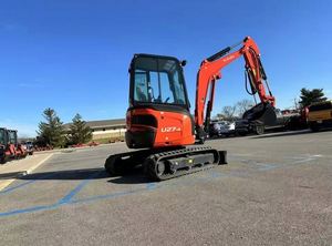 Mini-excavatrice sur chenilles Kubota U27 d'occasion, puissante, avec moteur Kubota et brise-roche, 2 tonnes, 2,5 tonnes - Product Image 5