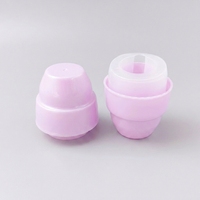 Bouchons à vis en PP anti-déversement de 42 mm, couleur personnalisée, pour emballages de détergent, savon liquide et adoucissant industriels