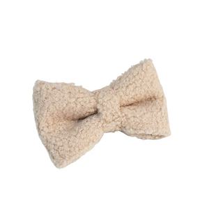 Set di collare per cani con Logo personalizzato Beige XS-XL caldo e peloso Set di imbracature e guinzaglio per animali domestici - Product Image 4