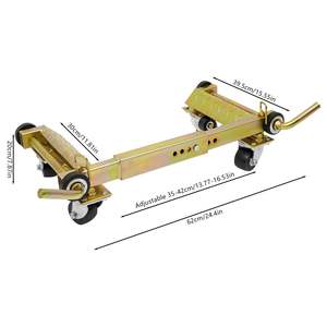3Ton Capacidad Hidráulica SUV Modelo Coche Rueda Mover <span class=keywords><strong>Dolly</strong></span> Certificado CE Fácil elevación Acero Aluminio Material Alta calidad Gatos de coche - Product Image 3