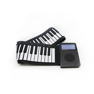 Professionnel 88 Touches Silicium Flexible Main Retrousser Piano Portable Électronique <span class=keywords><strong>Orgue</strong></span> à Clavier Cadeau D'instrument - Product Image 1
