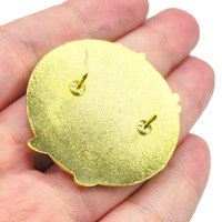 Broche en émail Pokémon de haute qualité, motif monstre mythique de dessin animé japonais classique, artisanat métallique, décoration vestimentaire