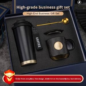 Wholesale Custom Logo Luxury Stainless Steel Eco-friendly Coffee <b>Mug</b> Promotional Branded Personalized Corporate Gifts - Product Image 4