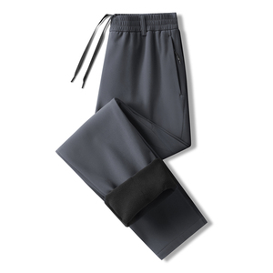 Pantalones de concha blanda a prueba de salpicaduras con logotipo personalizado para hombre, pantalones cálidos de senderismo con alta elasticidad, resistencia al desgaste, permeabilidad al aire - Product Image 4