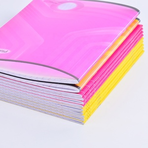 Directo de fábrica Simple transparente PP cuaderno estudiante educación línea francesa cuaderno impermeable duradero portátil - Product Image 6