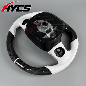 Accessoires intérieurs de voiture personnalisés Volant en fibre de carbone forgée pour Dodge Challenger Charger SRT HELLCAT 2015-2024 LED - Product Image 6