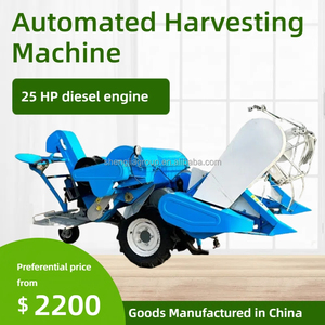 Máy gặt đập liên hợp trực tiếp từ nhà máy, máy gặt đậu tương, giá máy gặt lúa - Product Image 4