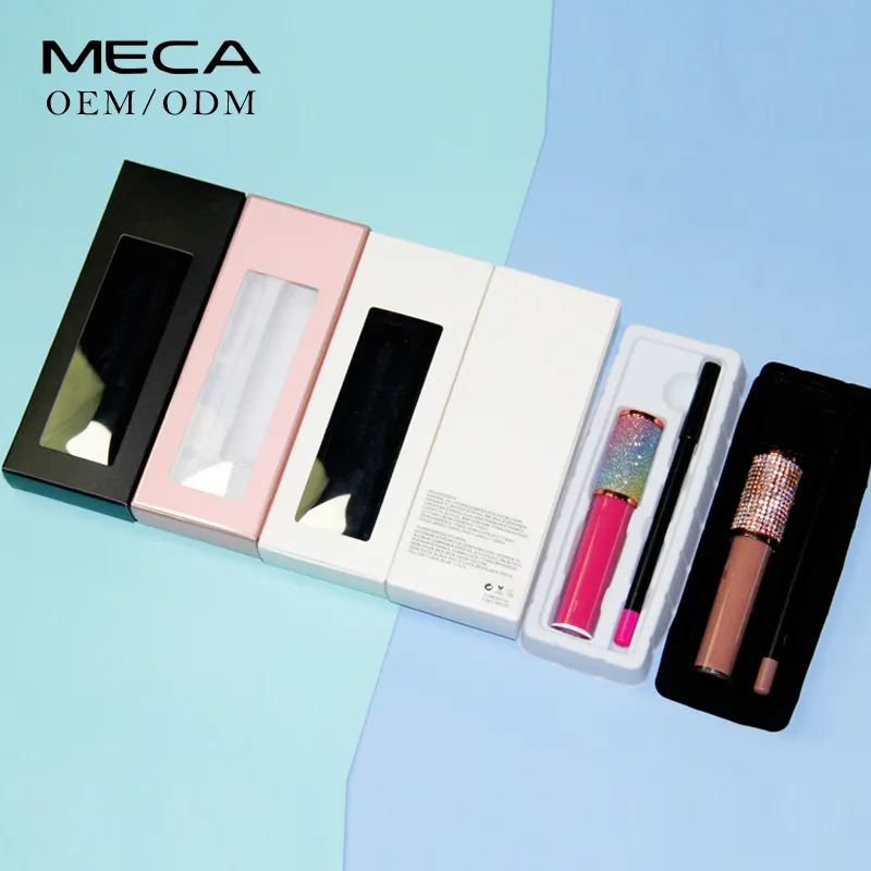 Kit de batom matte oem, faça você mesmo, personalizado, boa qualidade, longa duração, kit de gloss labial