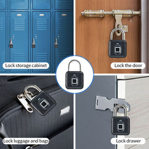 Candados Pequeños Inteligentes Antirrobo con Acceso por Huella Dactilar, Nuevo Producto, Candados de Seguridad de Aleación de Zinc para Equipaje - Product Image 3