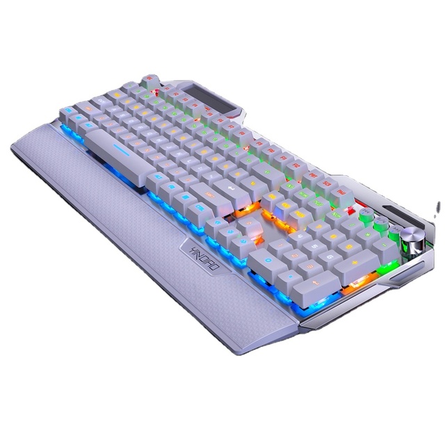 Mechanical Keyboard Small Portable Hot-swappable Wired Computer Gaming Mechanical Keyboard Hot Swappable Custom RGB Computer