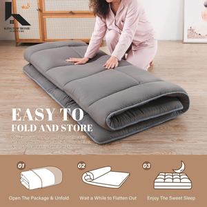 Matelas Tatami en Mousse à Mémoire de Forme Pliable <span class=keywords><strong>pour</strong></span> l'Accueil des Invités, l'École et la Maison - Product Image 4