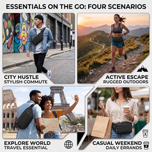 <span class=keywords><strong>Riñonera</strong></span> personalizada para <span class=keywords><strong>hombre</strong></span>, bandolera para correr al aire libre, correa ajustable, impermeable, bolsa <span class=keywords><strong>de</strong></span> pecho para senderismo, decoración con logotipo, <span class=keywords><strong>riñonera</strong></span> para <span class=keywords><strong>hombre</strong></span> - Product Image 3