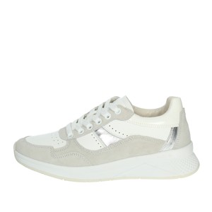 Sneakers basse Swi8605-002 da donna antiscivolo e scarpe da passeggio leggere in bianco per l'estate e l'autunno - Product Image 1