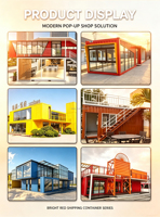 Conteneur à prix abordable : Bar, kiosque, café, boutique, cuisine mobile, restaurant, maison conteneur 10ft 20ft 40ft