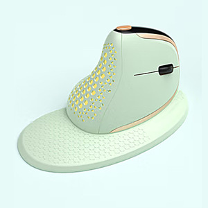 Không dây tri-chế độ máy tính Chuột Ergonomic không dây dọc Chuột dẫn màn hình thích hợp cho văn phòng Ergonomic dọc Chuột - Product Image 2