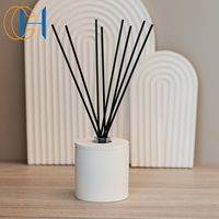 C & H Ensemble de diffuseurs à roseaux modernes de luxe personnalisés en gros Diffuseur en céramique d'aromathérapie pour désodorisant d'huiles essentielles
