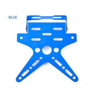 Support <span class=keywords><strong>de</strong></span> <span class=keywords><strong>plaque</strong></span> d'<span class=keywords><strong>immatriculation</strong></span> arrière réglable en alliage d'aluminium XYRacing XY-139 pour moto et scooter électrique - Product Image 2
