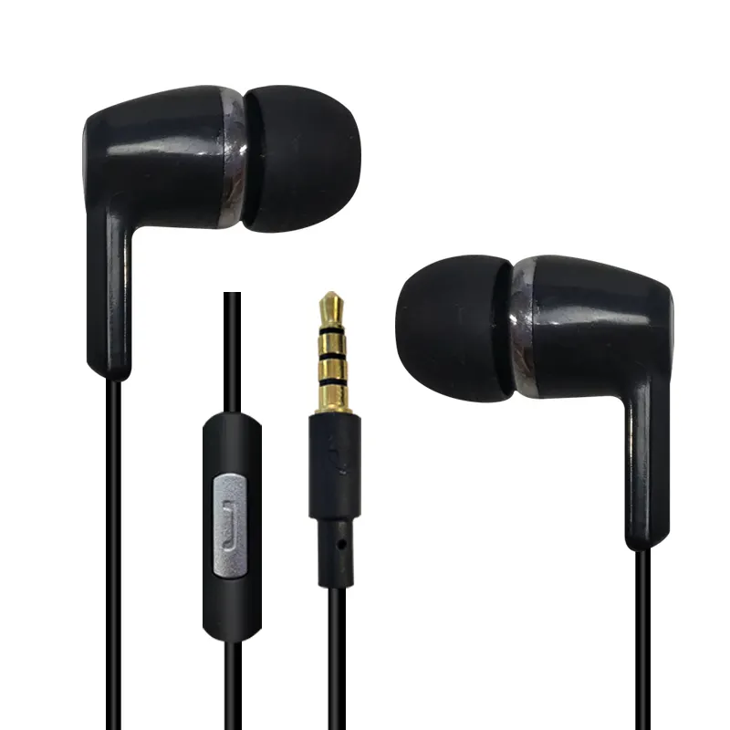 3.5mm Wired Headphones Mega Bass Sports Stereo In-Ear Earphone HiFi Music Headset With Microphone Gaming Earbuds