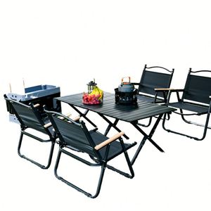 Chaise pliante de jardin ZhuNiu personnalisée avec impression Kermit, en acier carbone léger, cadre Oxford, haute qualité, mobilier d'extérieur moderne - Product Image 1
