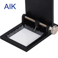 Good Price Mini Three-Folding 15X Magnifier Zinc Alloy Magnifier Magnifying Glass with Scale for Textile Optic