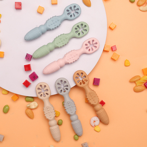 Juego de Cucharas de Cerámica Libres de BPA con Punta de Silicona Suave para Bebés y Niños, Utensilios de Comedor, Vajilla Infantil de Diseño Infantil - Product Image 2