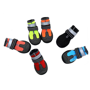 Botas Transpirables para Perros, Impermeables, Antideslizantes, Resistentes al Desgaste, con Correas Reflectantes - Product Image 2