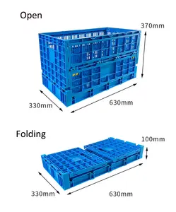 Plastic Chicken Crate Plastic Small Folding Chicken Coop Poultry Transport Cage Price for egg