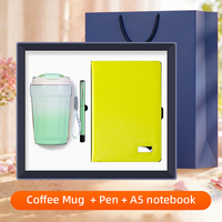 Coffret Cadeau Thanksgiving : Tasse à Café, Stylo Signature, Bloc-notes – Idéal Étudiant, Campus, Salle de Classe – Faible MOQ, Exportateur ODM, Prêt à Expédier