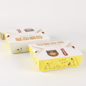 Cajas Biodegradables Personalizadas para Pollo Frito Caliente <span class=keywords><strong>de</strong></span> Restaurante, Cajas <span class=keywords><strong>de</strong></span> Embalaje <span class=keywords><strong>de</strong></span> Alimentos <span class=keywords><strong>de</strong></span> Alta Gama, Creativas, Reutilizables, con Impresión Elegante - Product Image 3