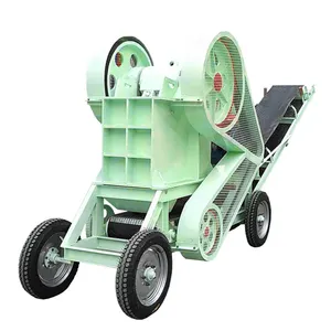 Kích Thước Nhỏ Crusher 150X250 200X300 250X400 Hàm Crusher Mini Xách Tay Di Động Diesel Đá Máy Nghiền Hàm Giá Rẻ Giá