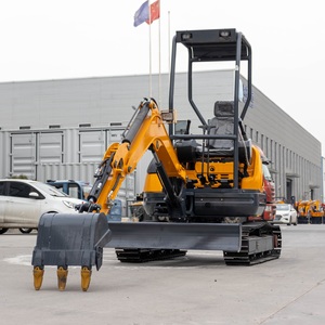 Mini Escavatore Multifunzione HT25 da 2,5 Tonnellate per Posa Cavi Stradali e Scavo Drenaggio <span class=keywords><strong>con</strong></span> Cingoli in Acciaio - Product Image 5