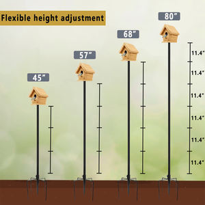 Комплект регулируемых универсальных монтажных постов для птиц, 80 дюймов - Product Image 4
