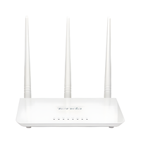 Routeur WiFi F3V6 N300 2,4 GHz 300 Mbps avec 3 antennes externes 5dBi, 1 port WAN, 3 ports LAN, routeur Ethernet rapide 100 Mbps pour la maison et le bureau