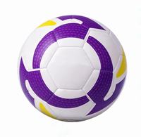 Ballon de football professionnel taille 5, conception personnalisée, haute élasticité, chambre à air hermétique, rebond stable, pour compétition et entraînement adulte